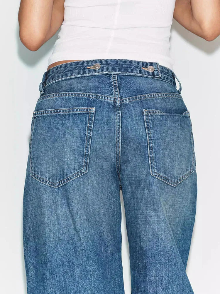 denim-מגנסי בלון ג'ינס דגם